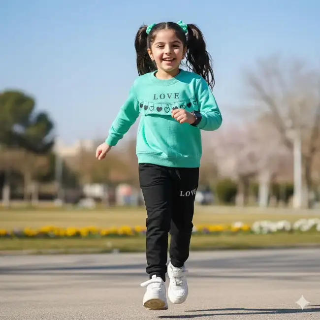 photo_2026-02-02_11-52-42 کراپ شلوار دخترانه طرح love کد 2298m - Image 1