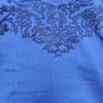 تیشرت شلوار گلدوزی باروک کد 2959 - Image 2