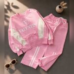ست بلوز شلوار دخترانه طرح valentin کد 3007 - تصویر 2