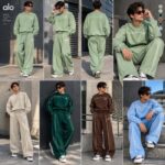 ست بلوز شلوار نوجوان طرح Alo کد 3012 - Image 3